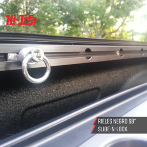 Rieles de acero/Inox color Negro 68" Slide-N-Lock - Imagen 4